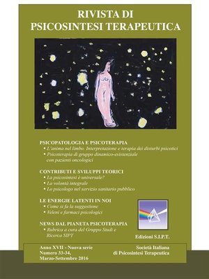 cover image of Rivista di Psicosintesi Terapeutica n.33-34